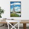 Eiffel Tower Paris III by Alan Blaustein 16-in. W x 23-in. H. Canvas Wall Art Print Framed in Grey